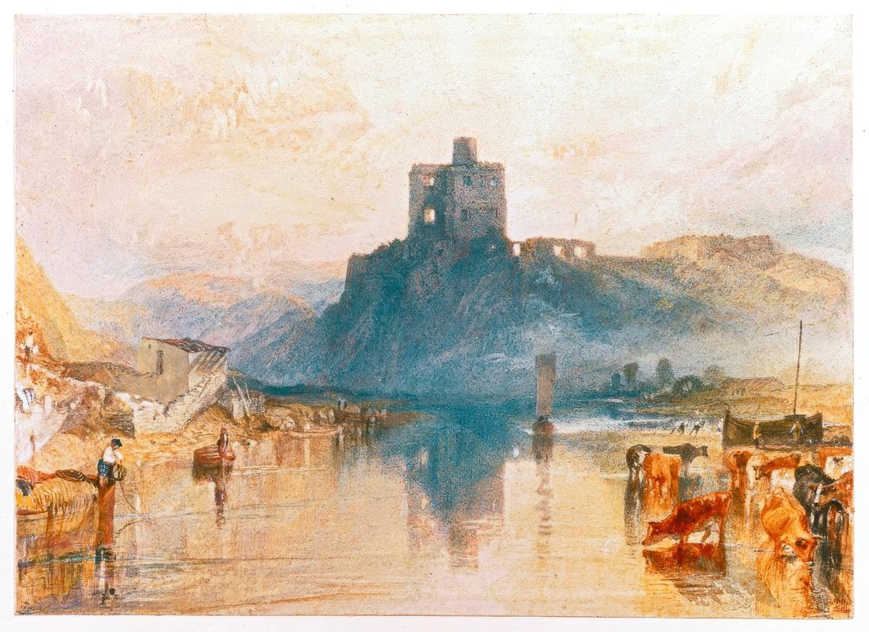 Hrad Norham, na řece Tweed od Joseph Mallord William Turner