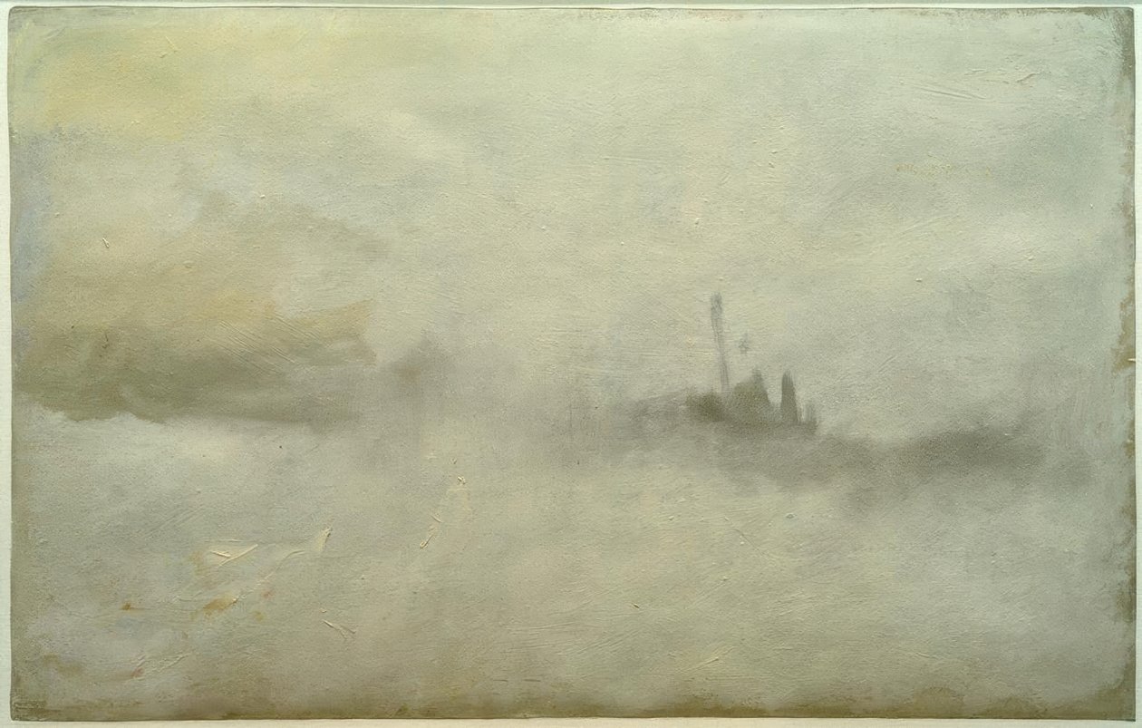 Loď v bouři (?) od Joseph Mallord William Turner