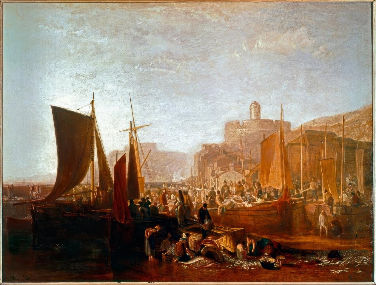 St Mawes v sezóně Pilchard od Joseph Mallord William Turner