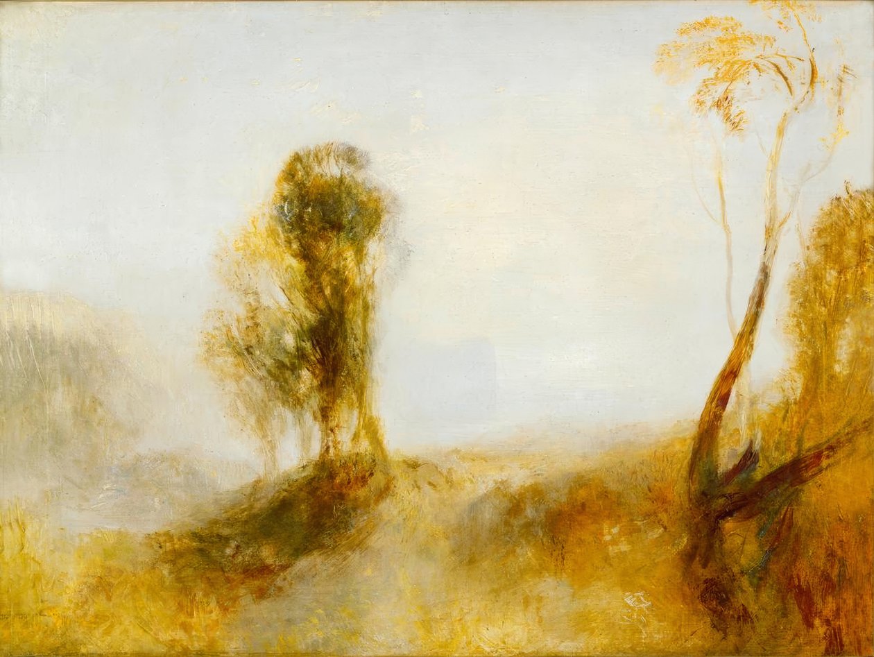 Východ slunce: hrad v zálivu od Joseph Mallord William Turner
