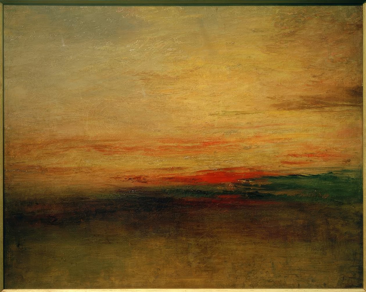 Západ slunce(?) od Joseph Mallord William Turner