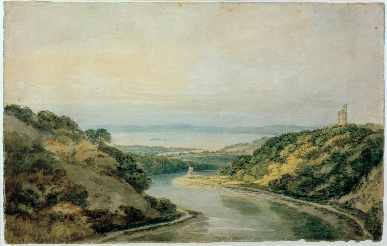 Avon Gorge s výhledem na Bristolský kanál s Cooks Folly od Joseph Mallord William Turner