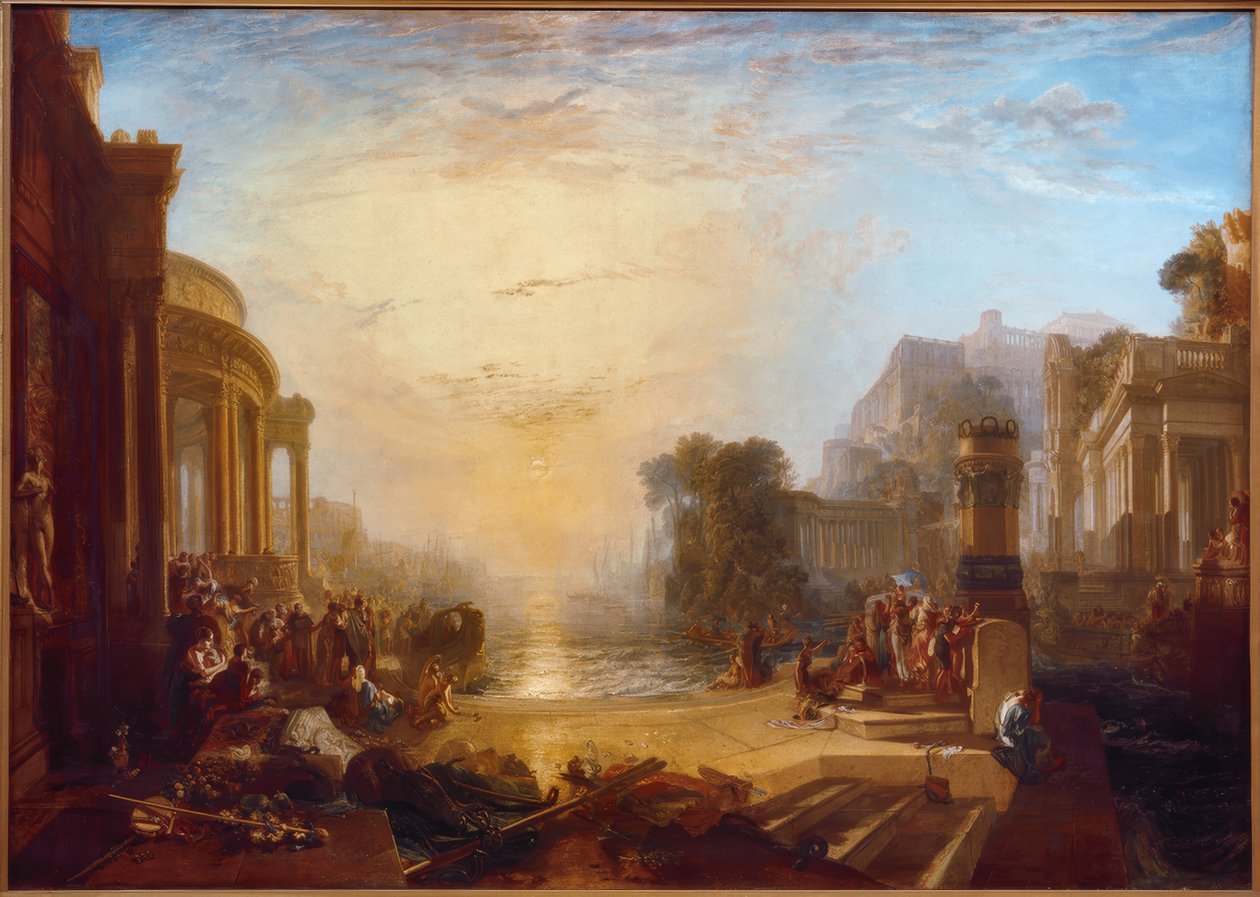 Úpadek Kartaginské říše od Joseph Mallord William Turner