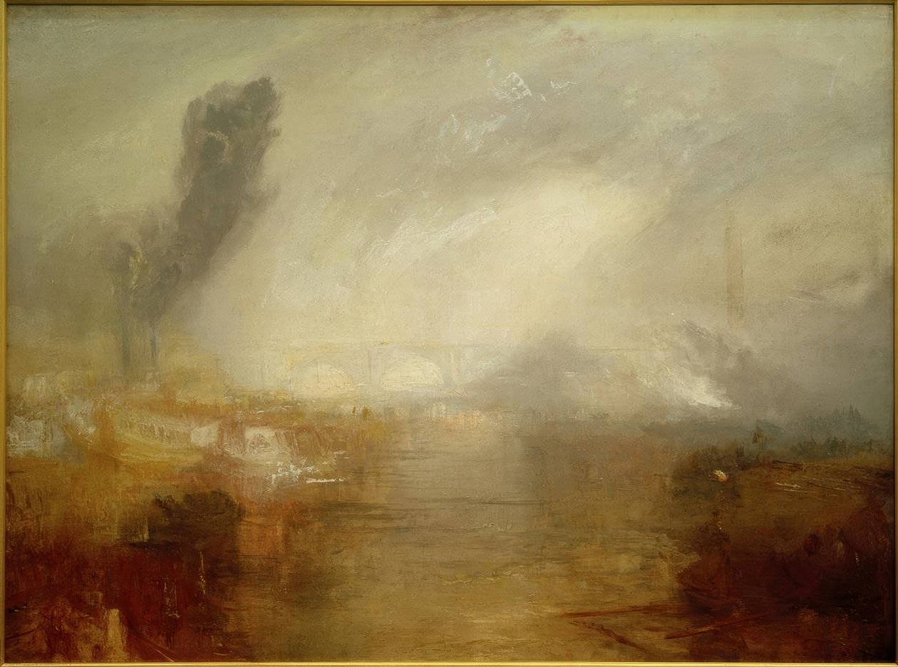 Temže nad mostem Waterloo od Joseph Mallord William Turner