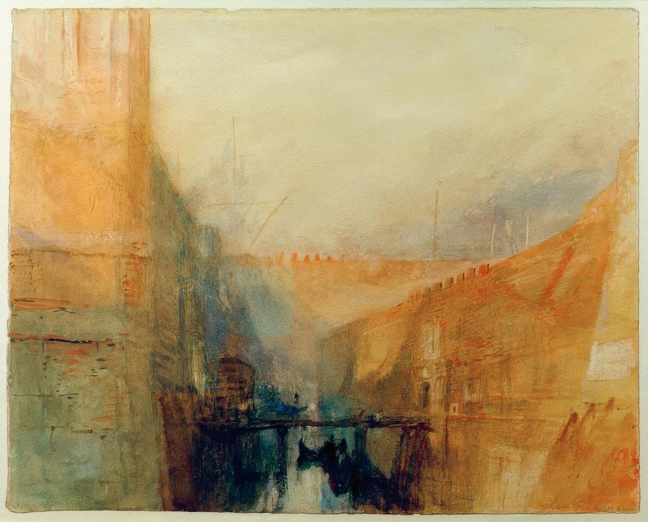 Benátky: Arsenal od Joseph Mallord William Turner