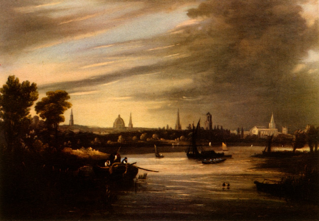„West Prospect of Oxford“, 19. století, 1943. od Joseph Mallord William Turner