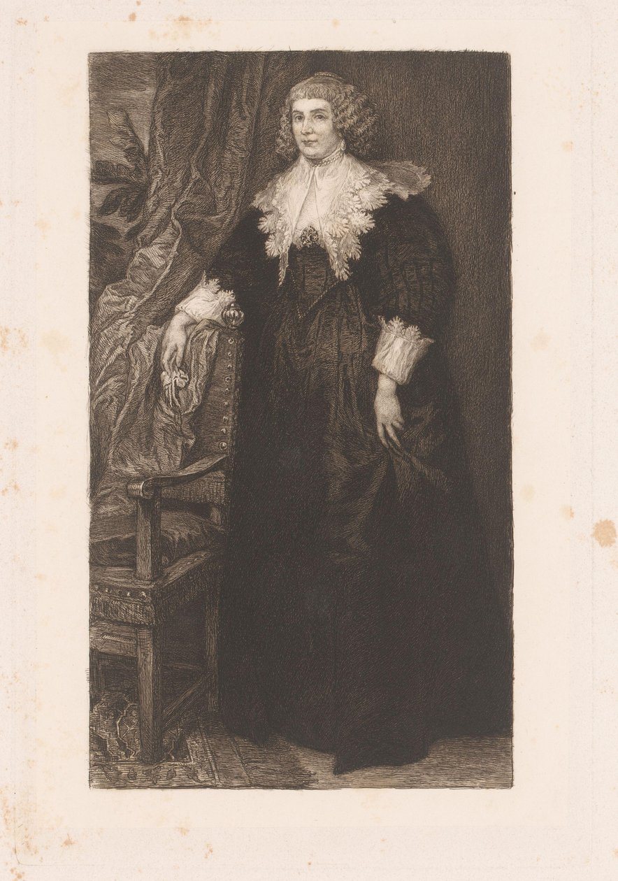 Portrét Anny van Craesbecke od William Unger
