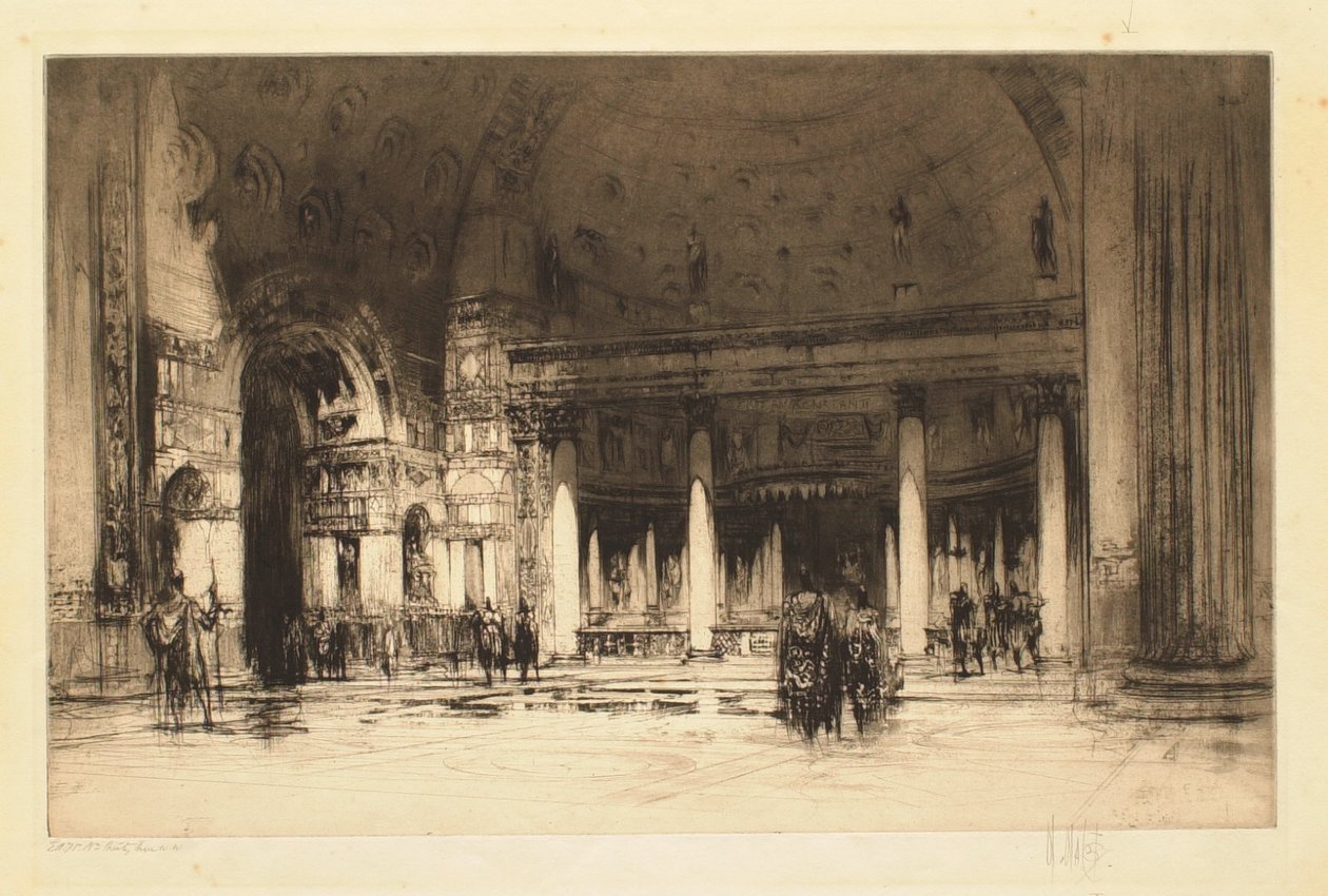 Maxentiova bazilika od William Walcot