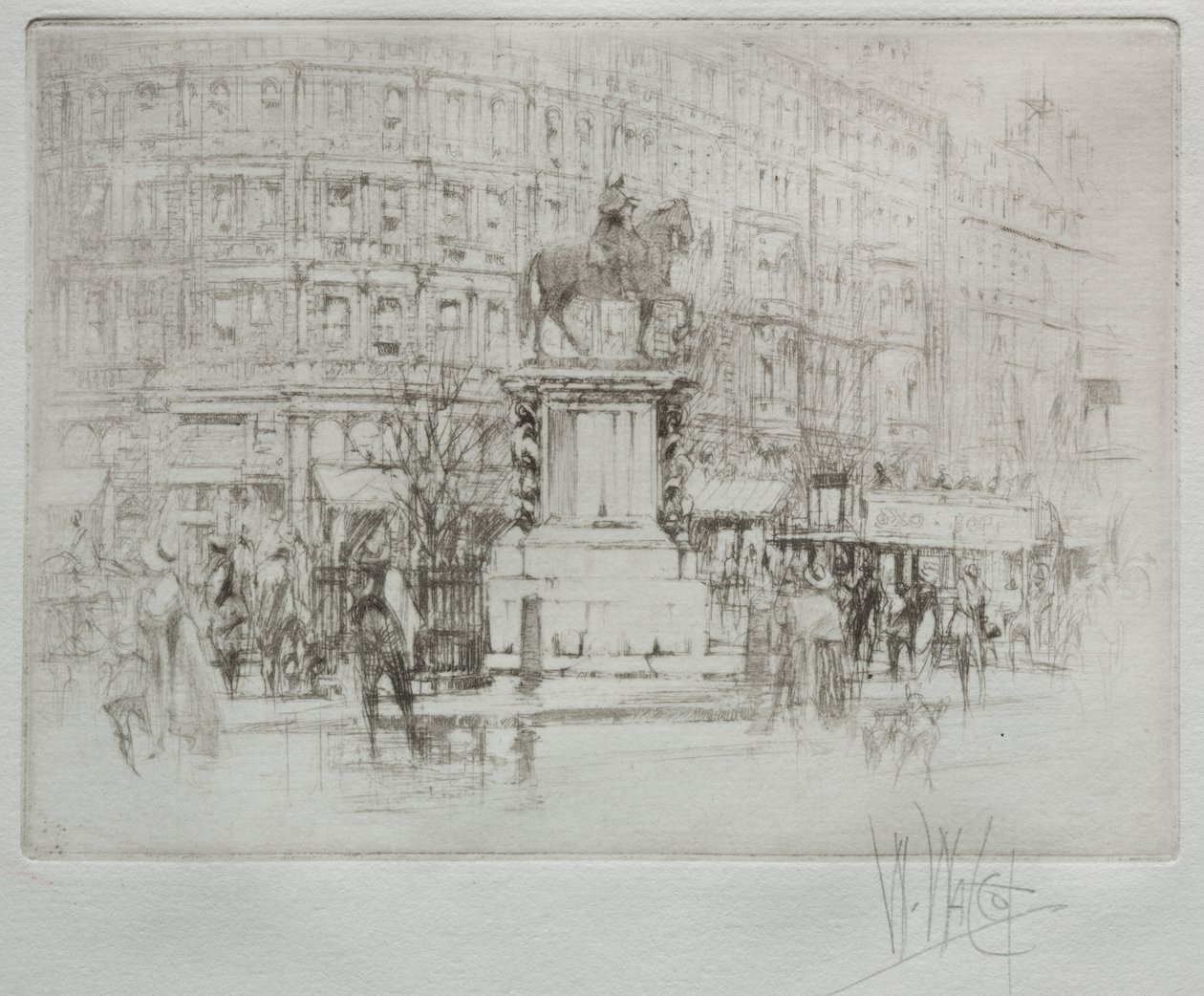 Charing Cross: Socha Karla I od William Walcot