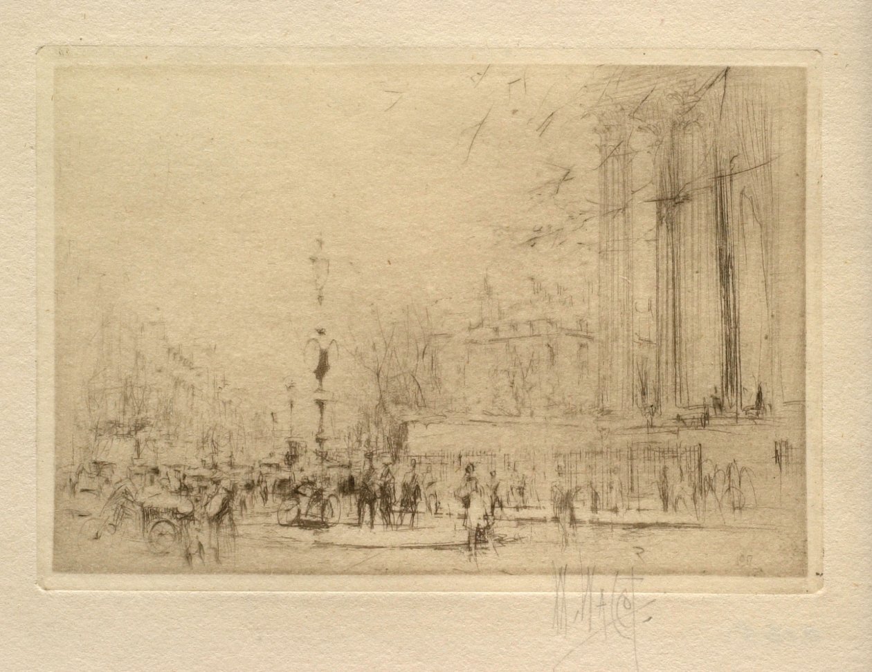 La Madeleine, Paříž od William Walcot