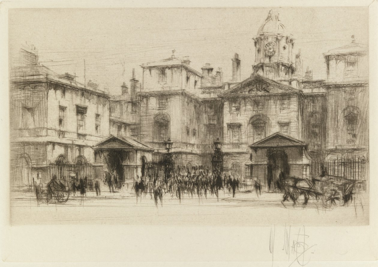 London Set: Horseguards od William Walcot