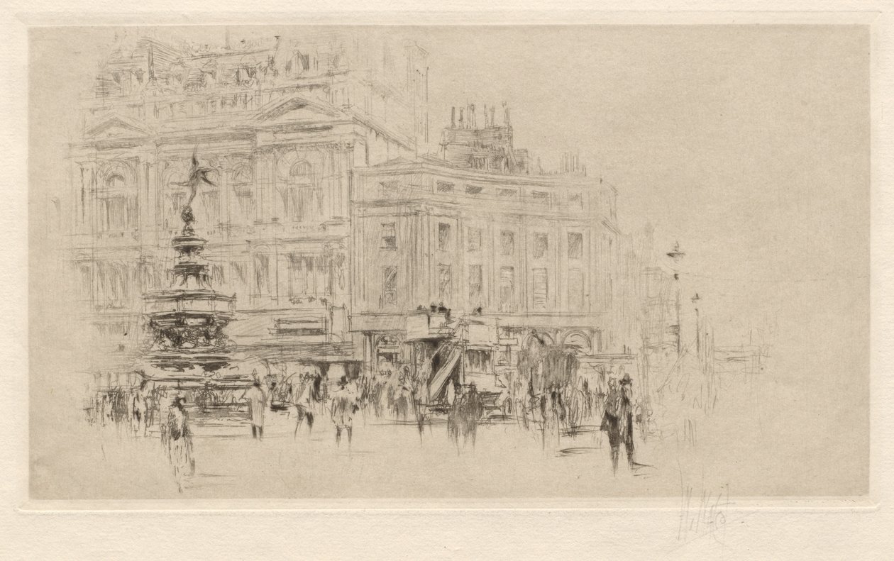 Picadilly Circus od William Walcot