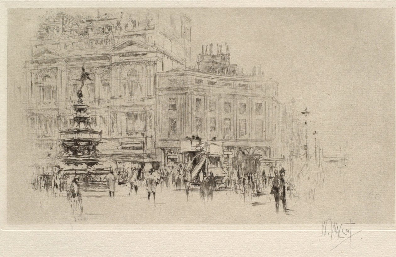 Piccadilly Circus od William Walcot