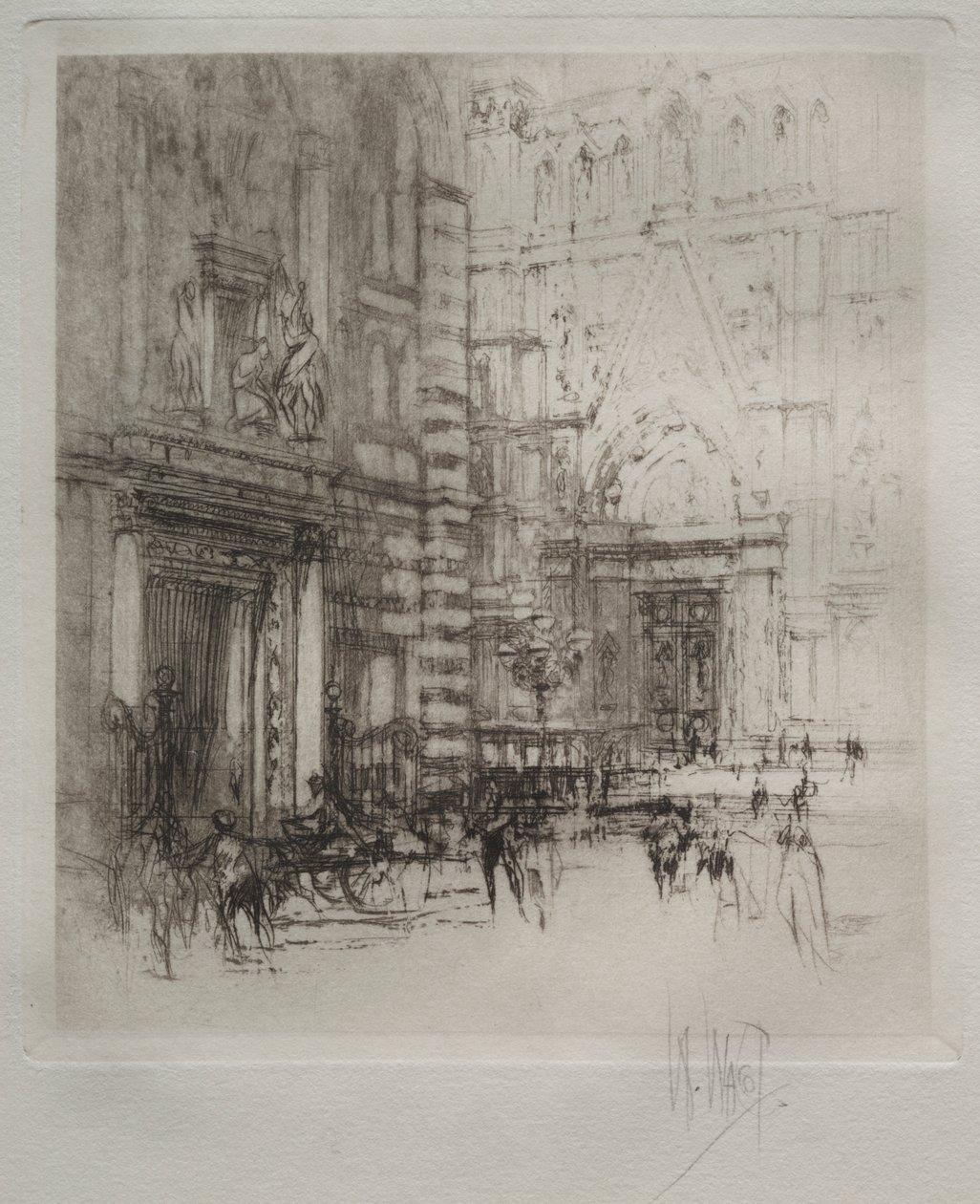 Baptisterium, Florencie od William Walcot