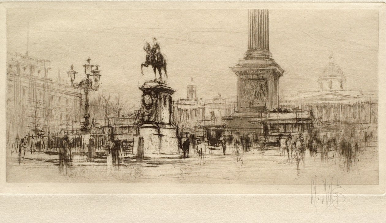 Trafalgarské náměstí od William Walcot