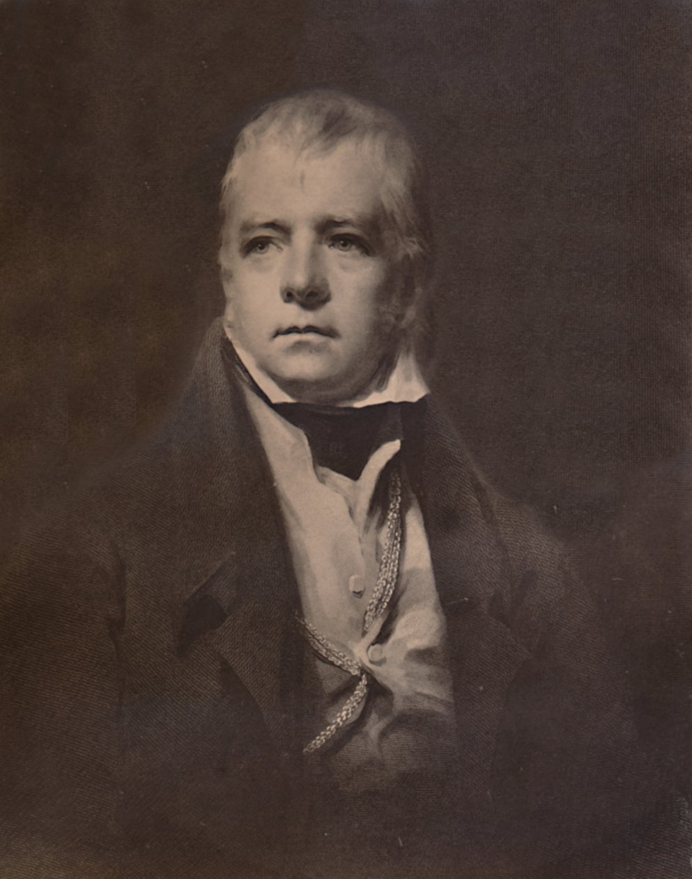 Sir Walter Scott, skotský romanopisec a básník, c1826 1894 od William Walker
