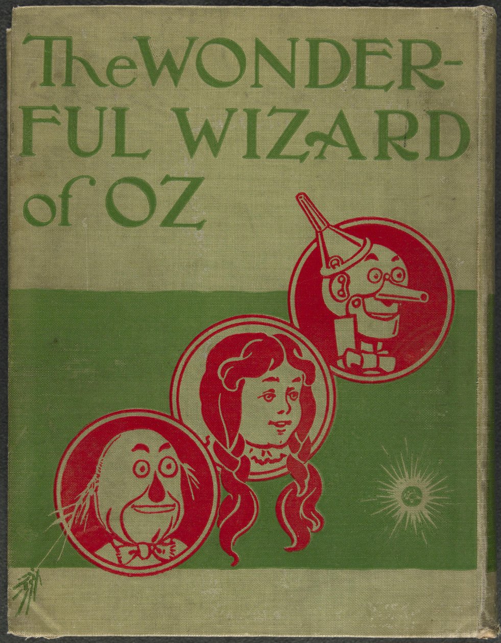 Ilustrace z knihy "The wonderful Wizard of Oz" od Lymana Franka Bauma od William Wallace Denslow