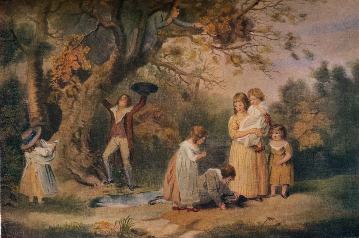 Dětské hnízdění ptáků, 1789 od William Ward