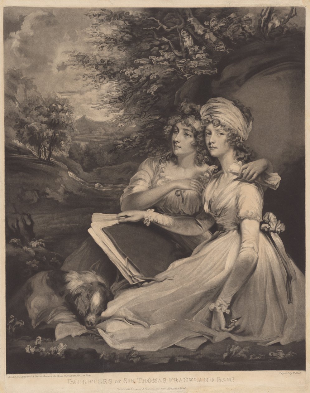 Dcery sira Thomase Franklanda od William Ward