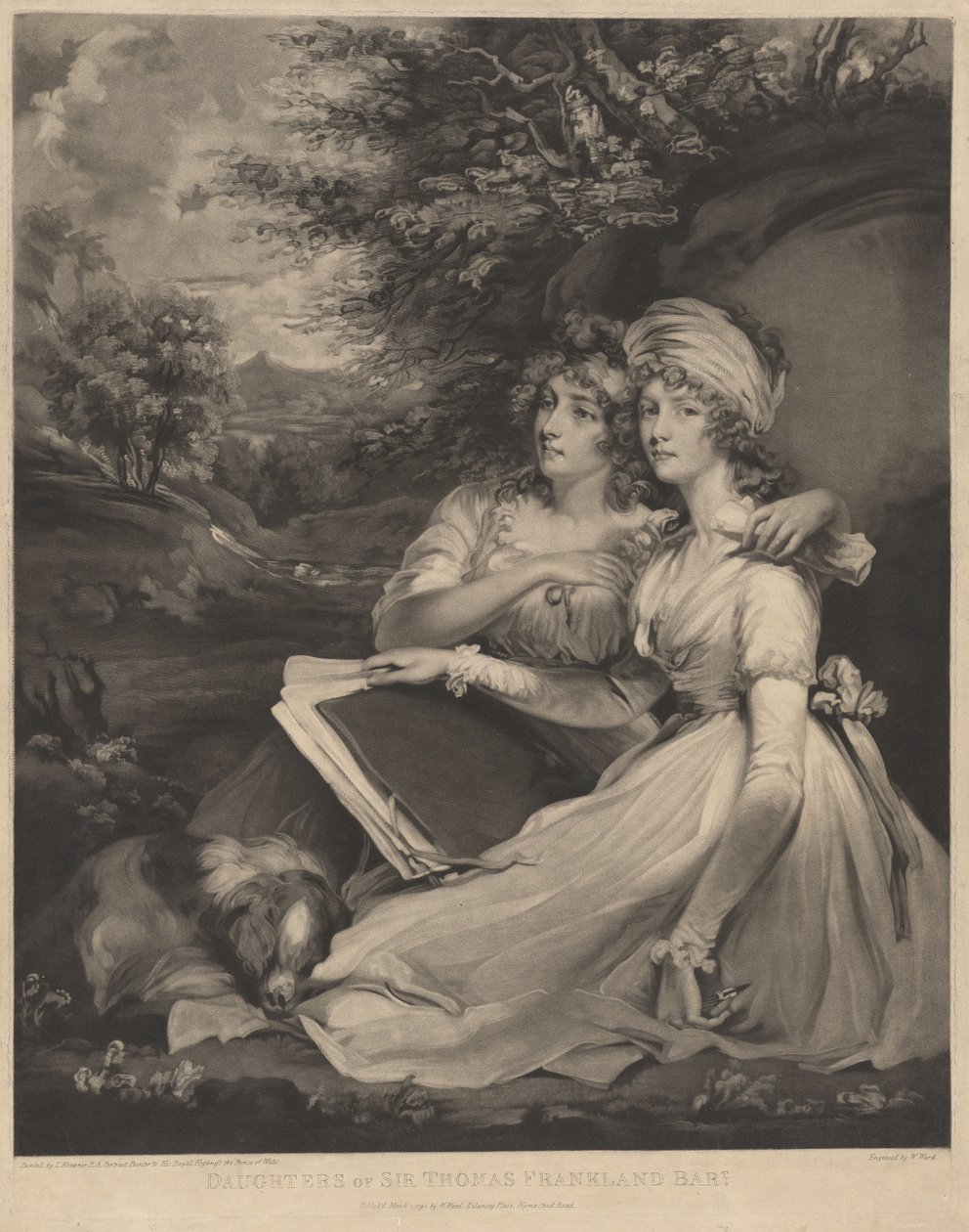 Dcery sira Thomase Franklanda od William Ward