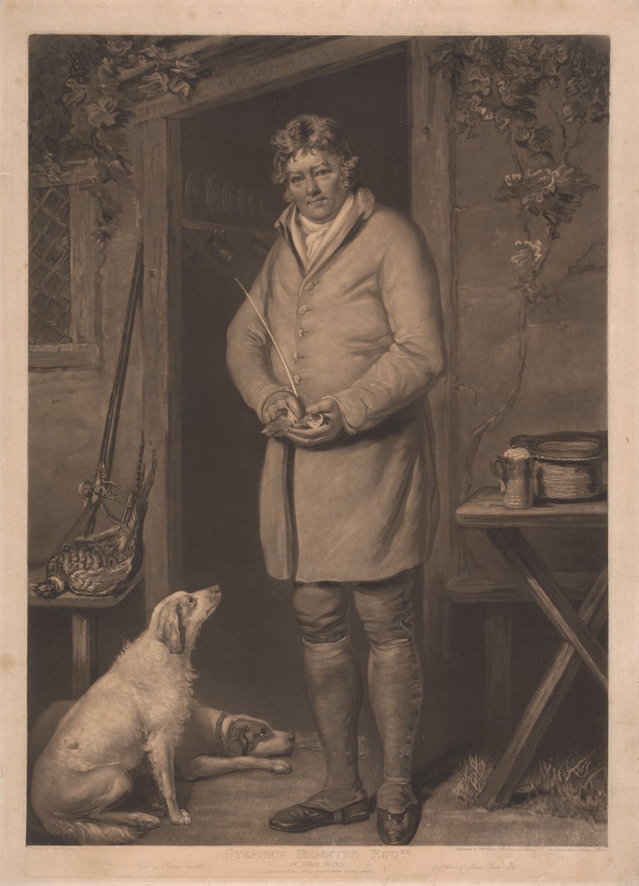 Stephen Hemsted, Esq., z Ilsley v hrabství Berks od William Ward