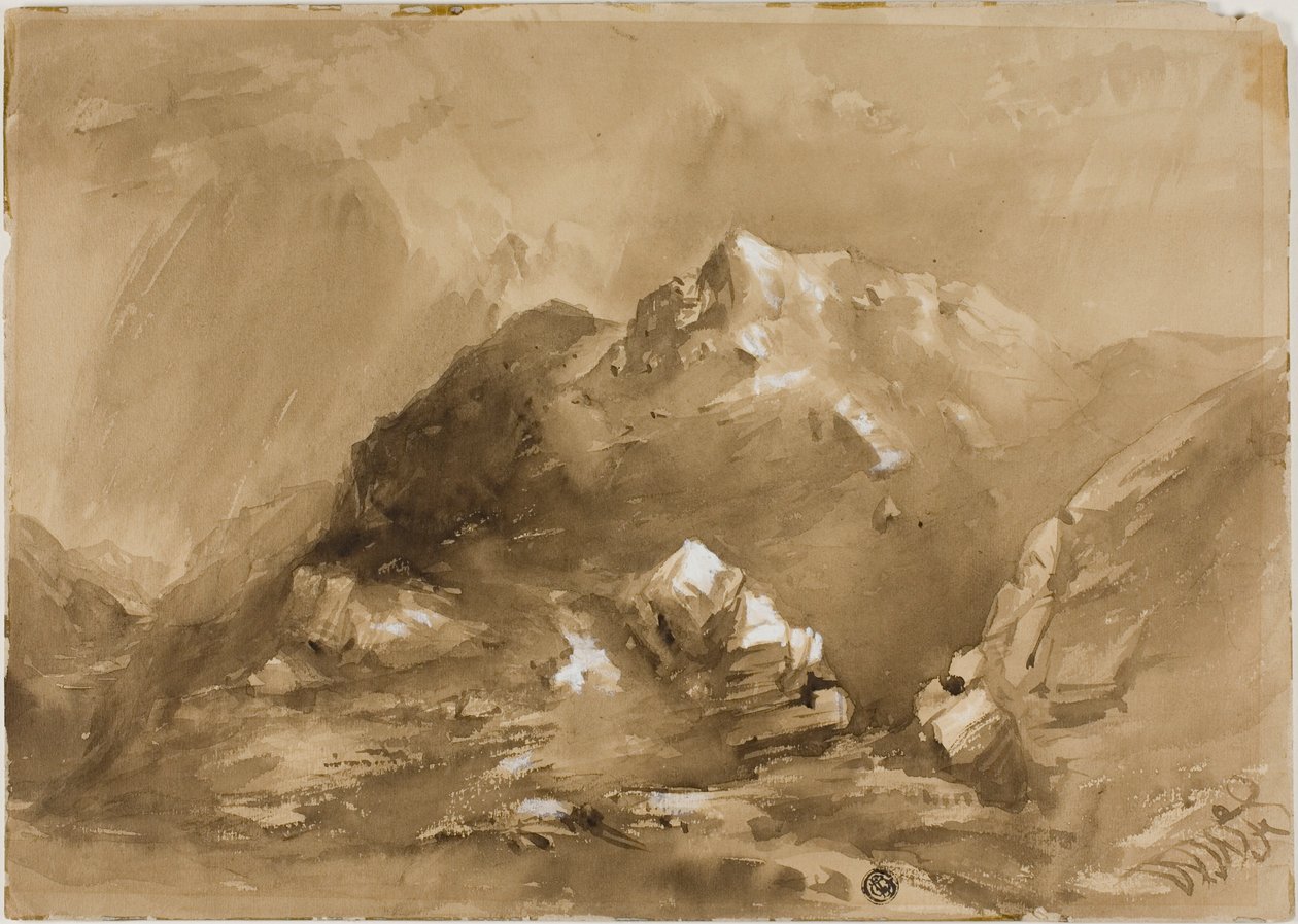 Mlžné hory od William West
