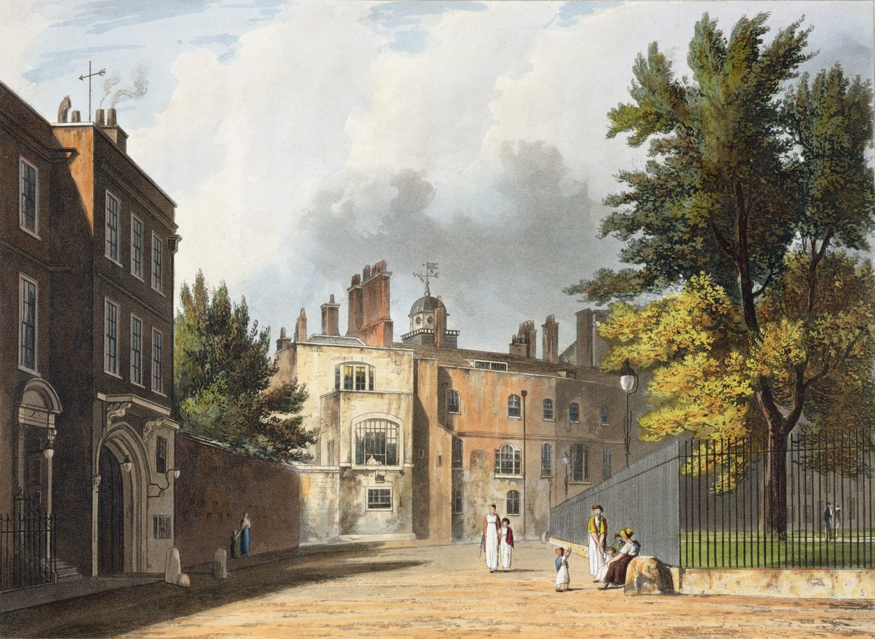 Charter House from the Square, from 