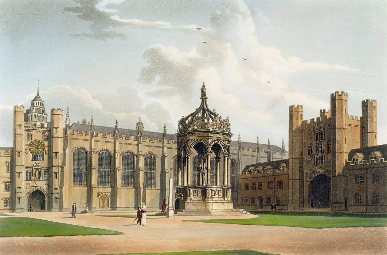 The Court of Trinity College, Cambridge, z 