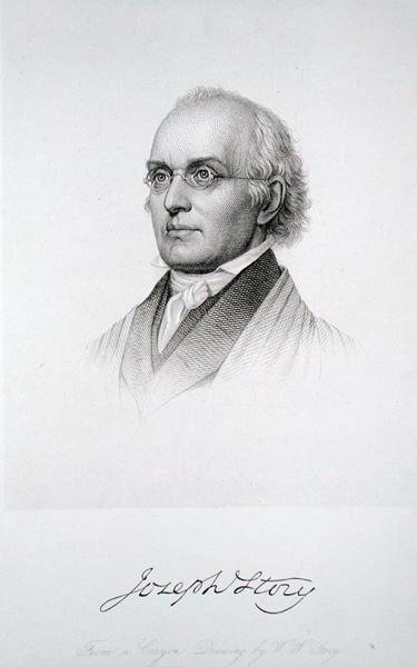 Joseph Story (rytina) od William Wetmore (after) Story
