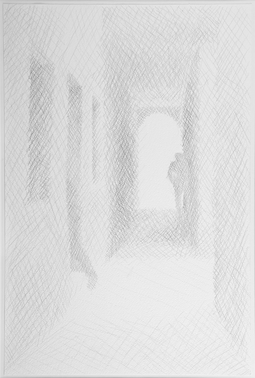 Archway to Rio Terra, Benátky, 2008 (tužka na papíře) od William Wilkins