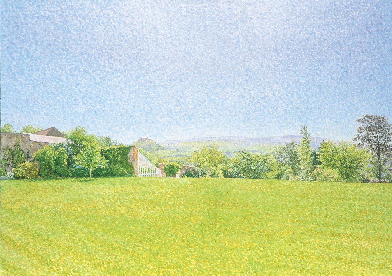 Ranní krajina, Carmarthenshire od William Wilkins