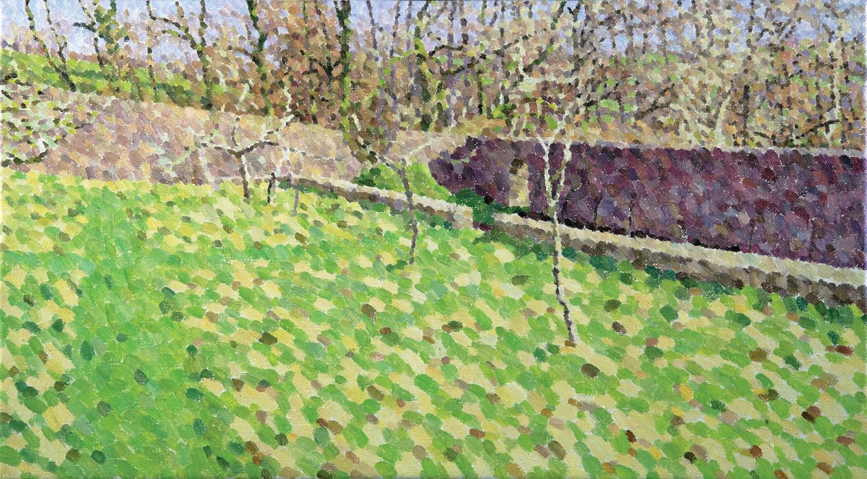 Sad v zimním slunci, 2011 (olej na plátně) od William Wilkins