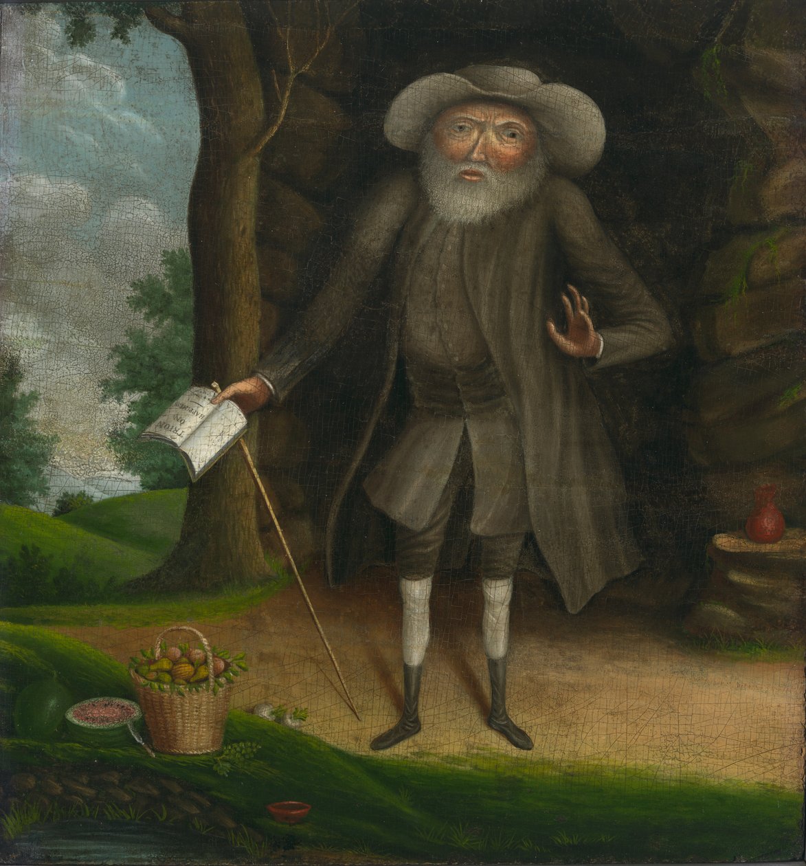 Benjamin Lay, c. 1750-1758. od William Williams