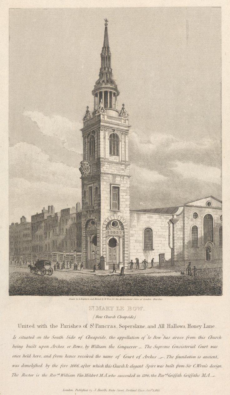 St. Mary le Bow od William Wise