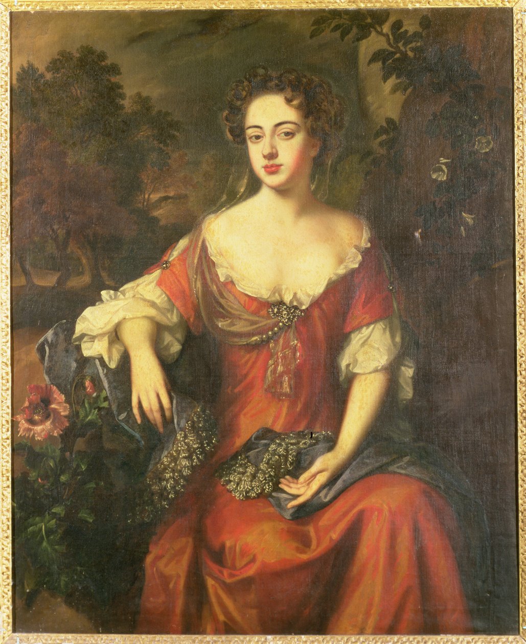 Portrét lady Brownlow od William Wissing or Wissmig
