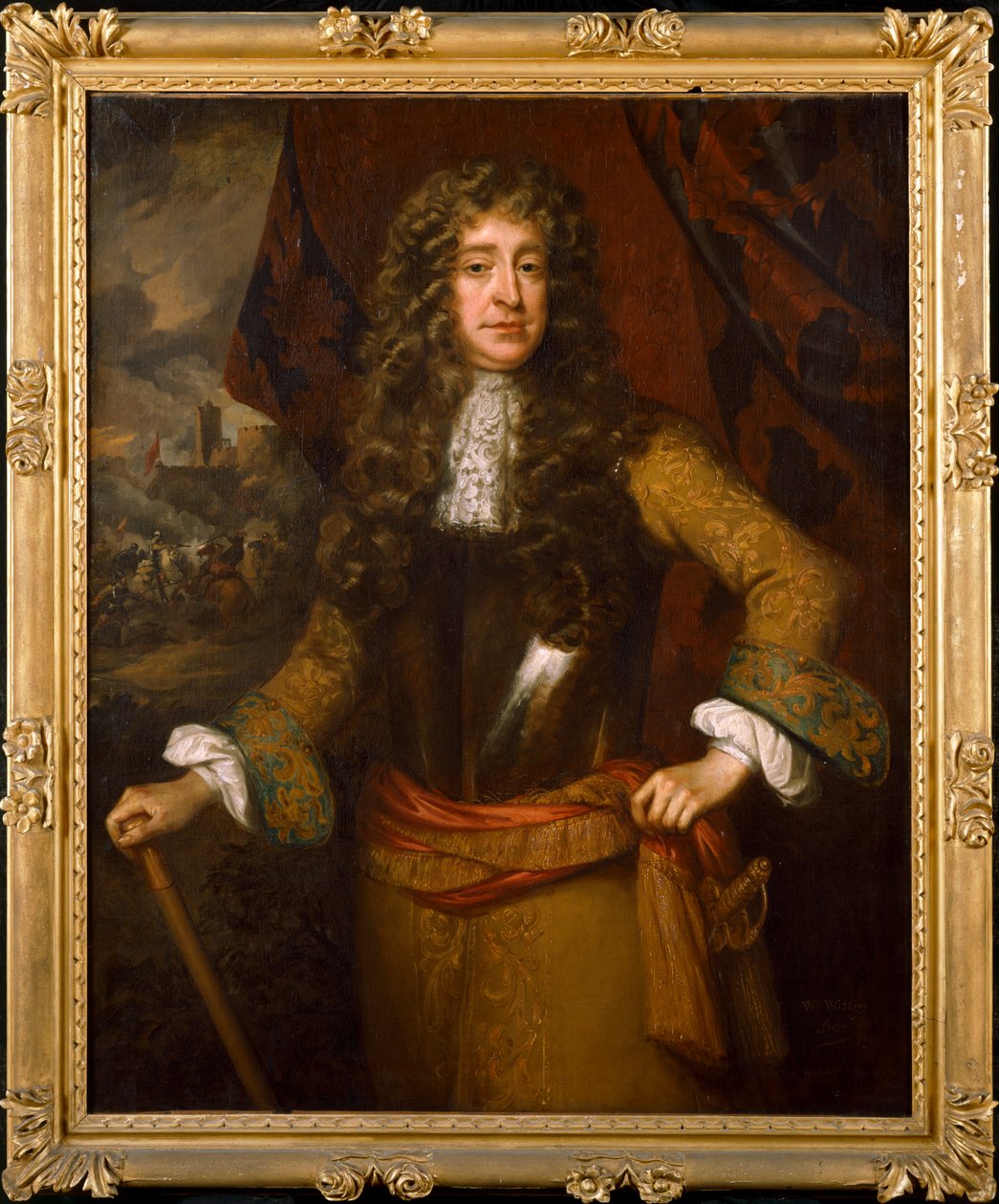 Tuntematon mies nimeltä William III (öljy kankaalle) od William Wissing or Wissmig