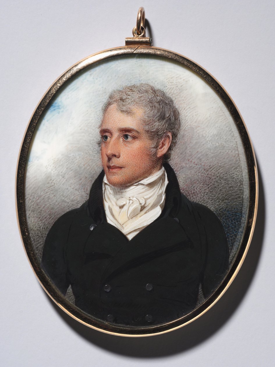 Portrét Sandford Peacocke, 1801. od William Wood