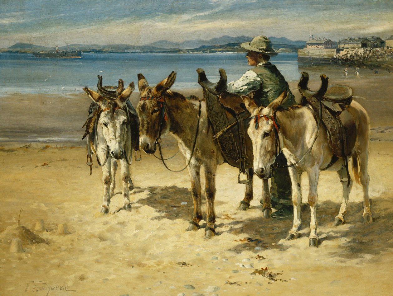 Na píscích, Morecambe od William Woodhouse