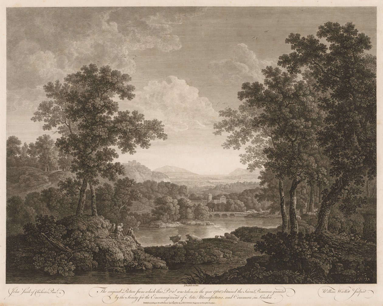 Krajina. od William Woollett