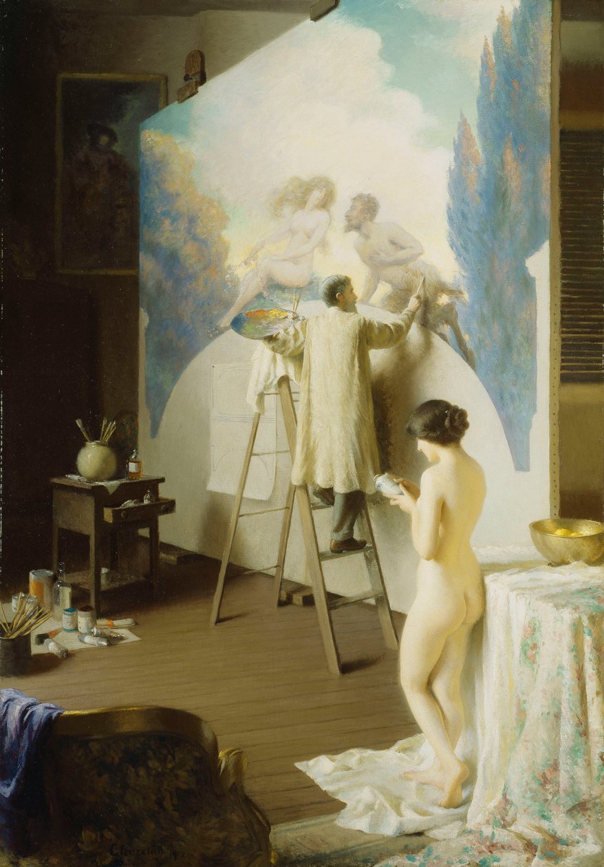 Malíř, 1913 od William Worcester Churchill