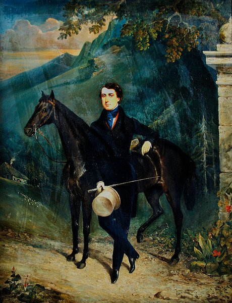 Portrét gentlemana od William Wyld