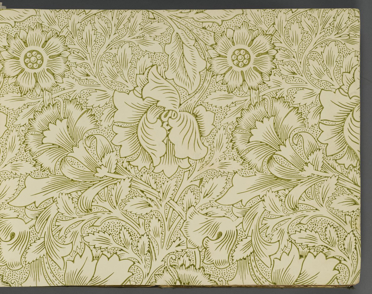Vzorník tapet, před rokem 1917 (tisk) od William and Company Morris