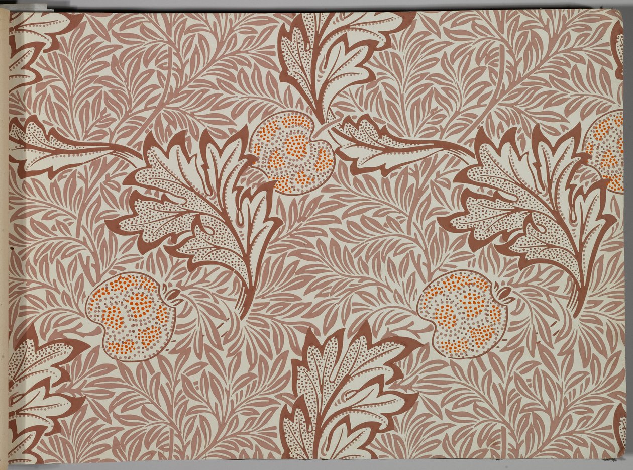 Vzorník tapet, před rokem 1917 (tisk) od William and Company Morris