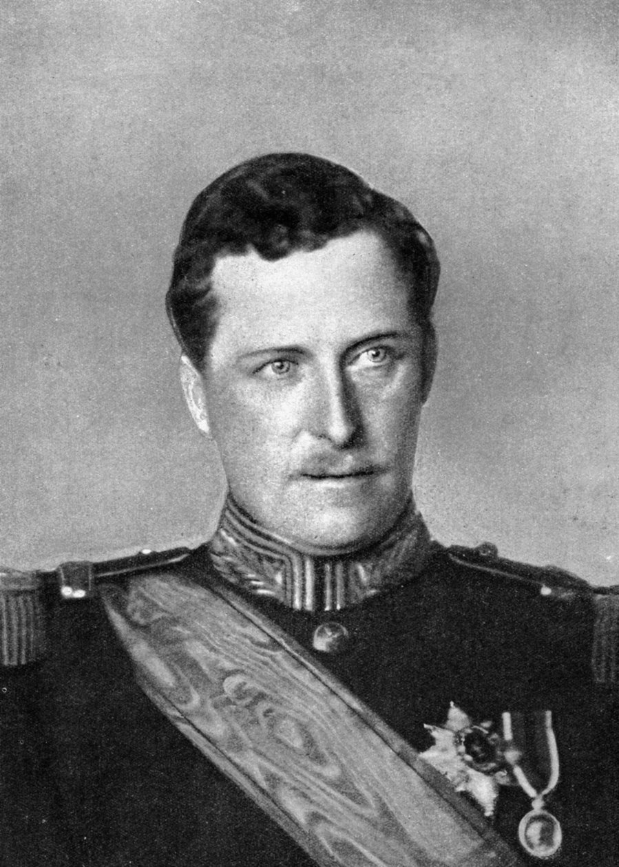 Albert, král Belgie, první světová válka, 1914. od William and Daniel Downey