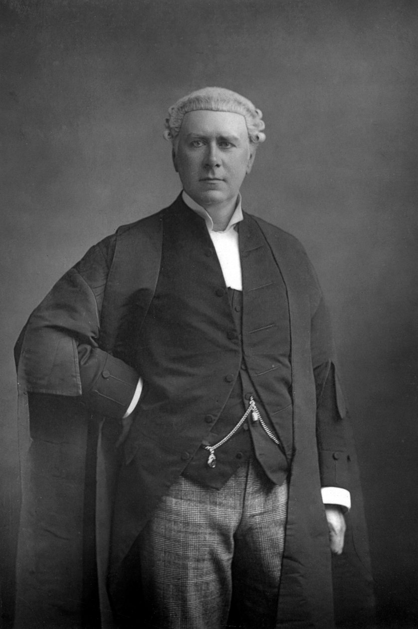 Frank Lockwood 1846-1897, anglický právník a politik, 1890. od William and Daniel Downey
