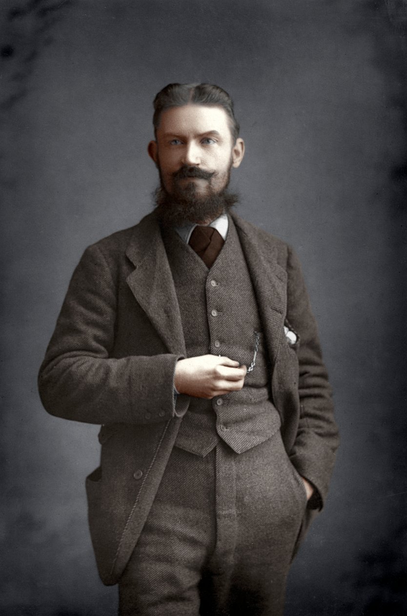 George Bernard Shaw , irský dramatik, kritik a Fabian, 1893. od William and Daniel Downey