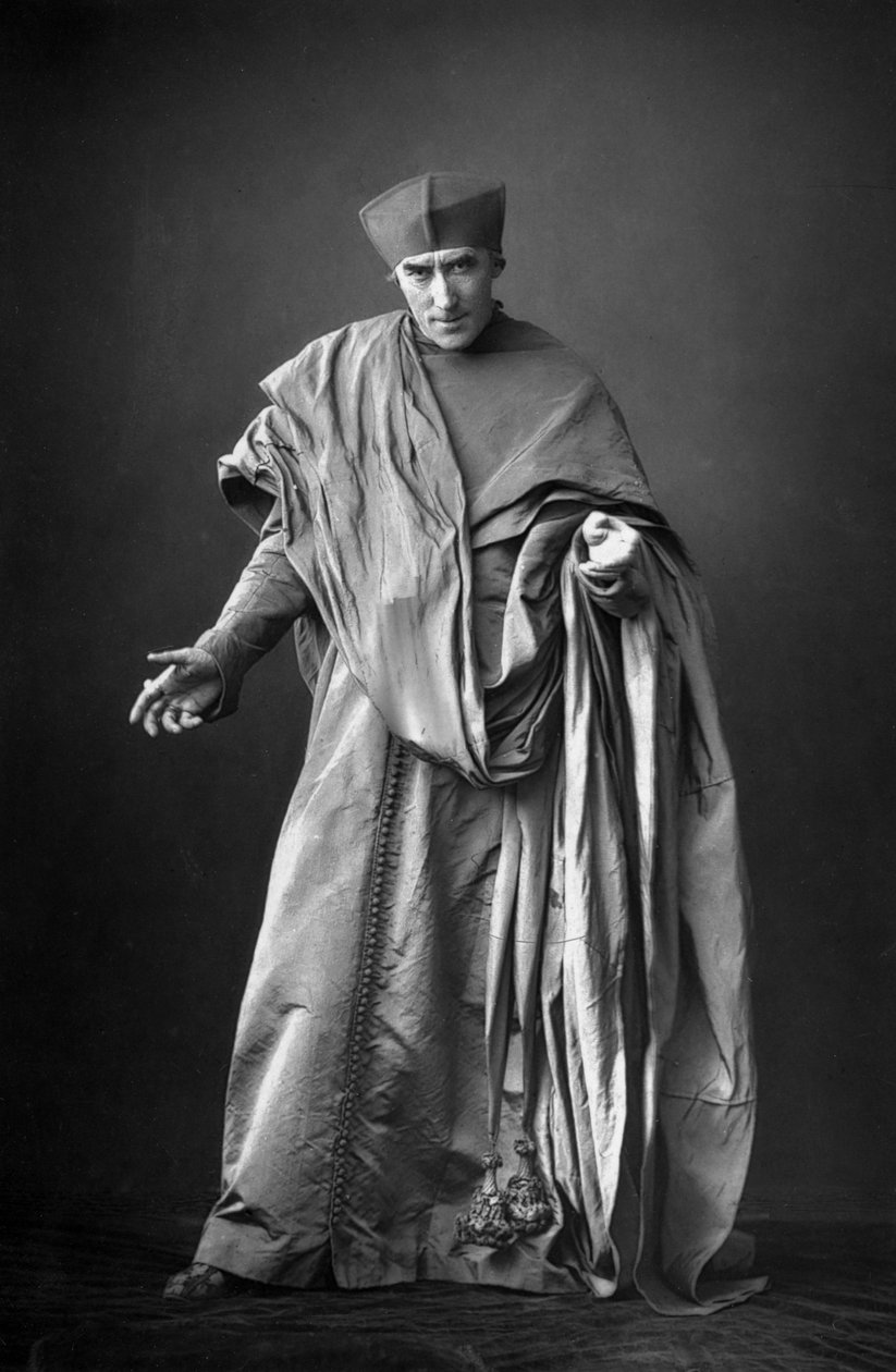 Henry Irving 1838-1905, anglický herec, 1893. od William and Daniel Downey