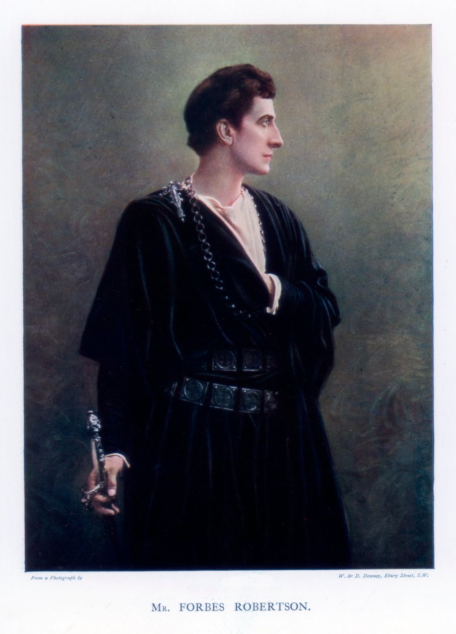 John Forbes-Robertson , britský herec a divadelní manažer, 1901. od William and Daniel Downey