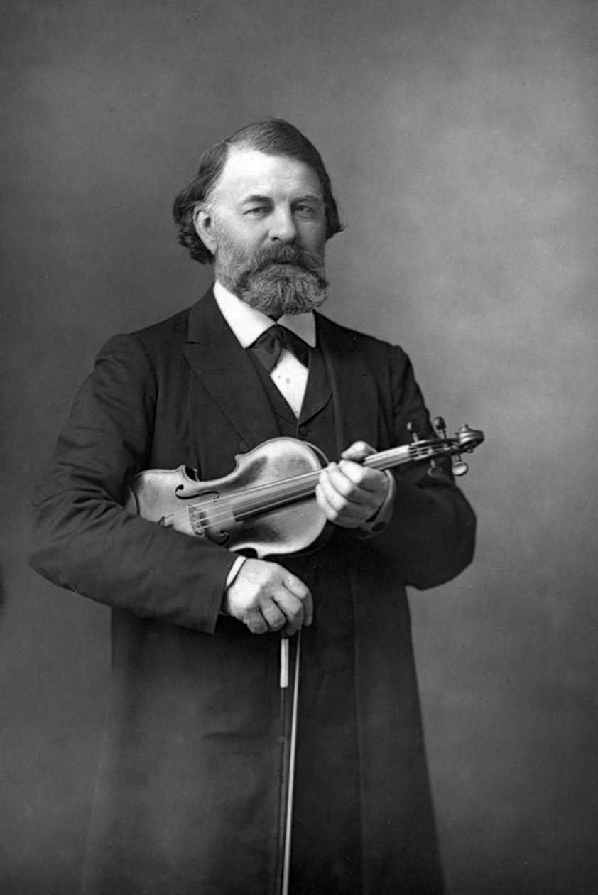Joseph Joachim 1831-1907, maďarský houslista, dirigent a skladatel, 1890. od William and Daniel Downey