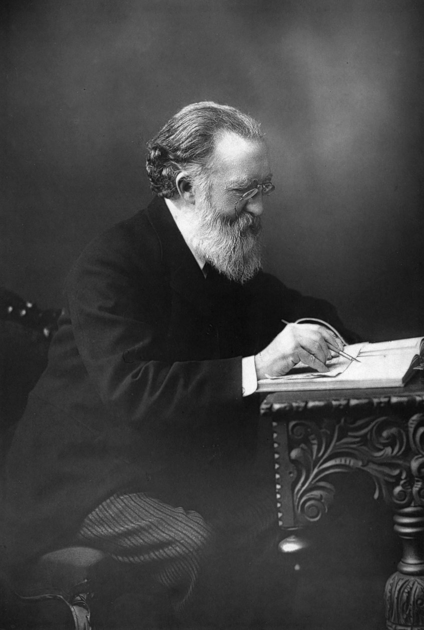 Justin McCarthy 1830-1912, irský politik, historik a romanopisec, 1893. od William and Daniel Downey
